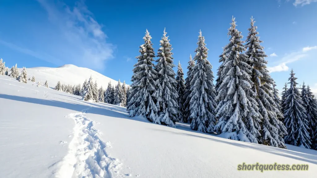 Peaceful Winter Snow Quotes for the Soul