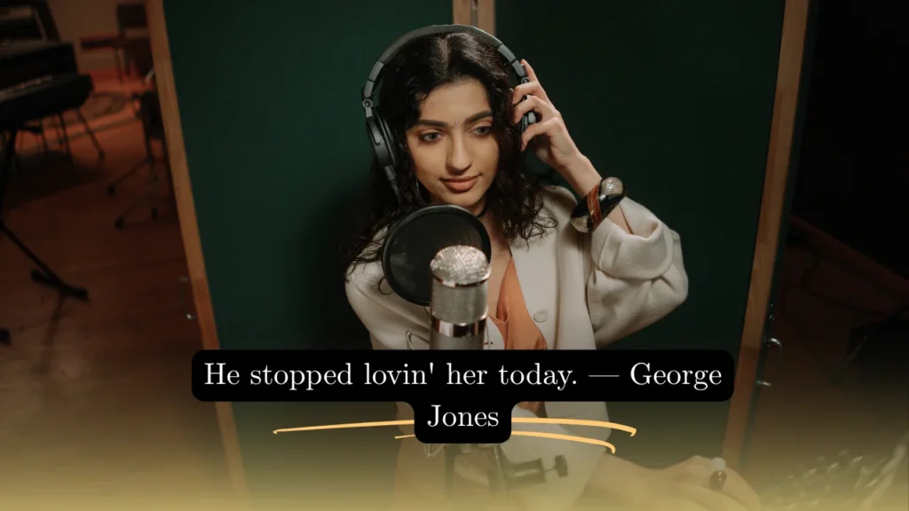 Country Song Quotes About Heartbreak and Loss