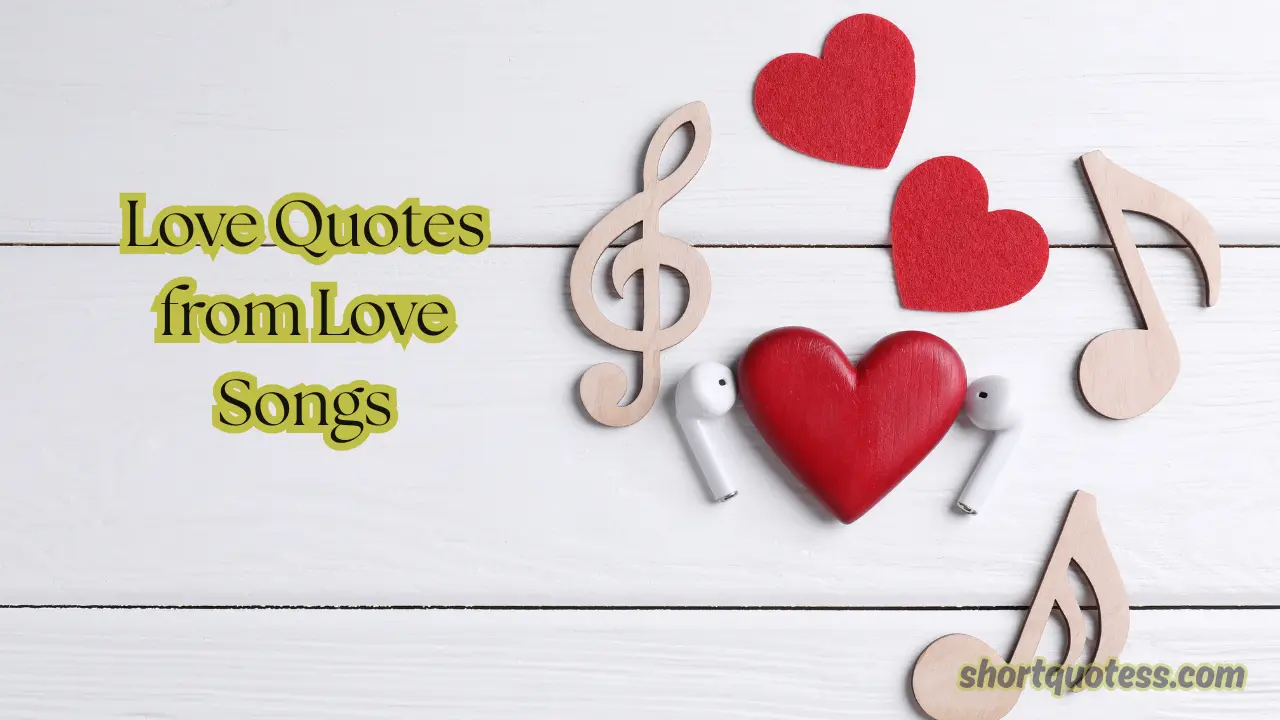 155 Love Quotes from Love Songs That Perfectly Express Your Feelings