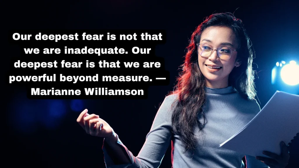 Sayings to build confidence when self-doubt creeps in: